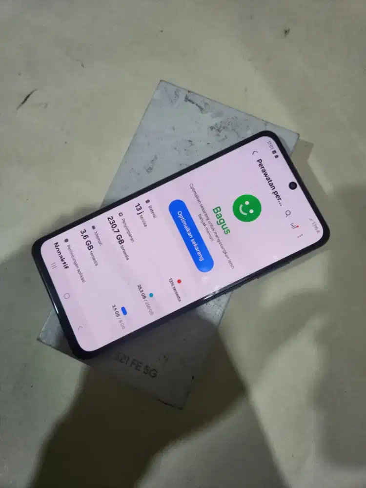 Samsung s21 fe 8/256
Fulset
No minus