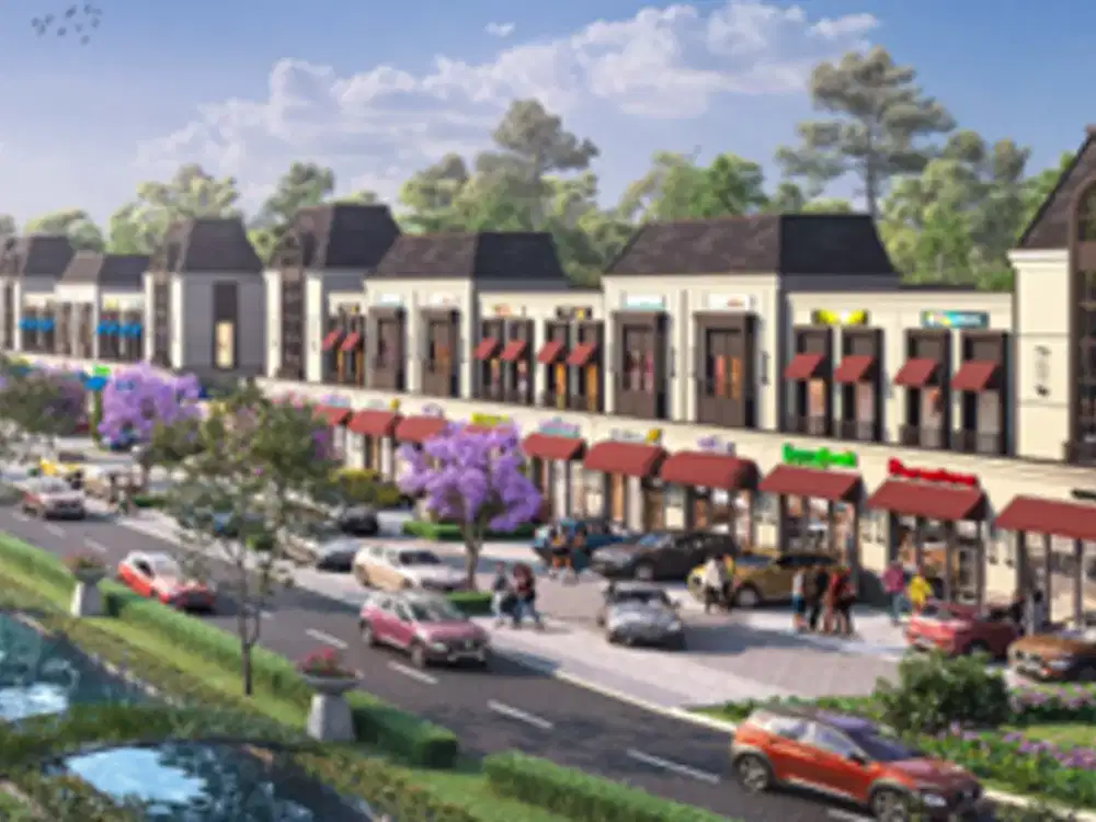 RUKO PREMIUM TERBARU HADAP JALAN LA VALEE LEBAR