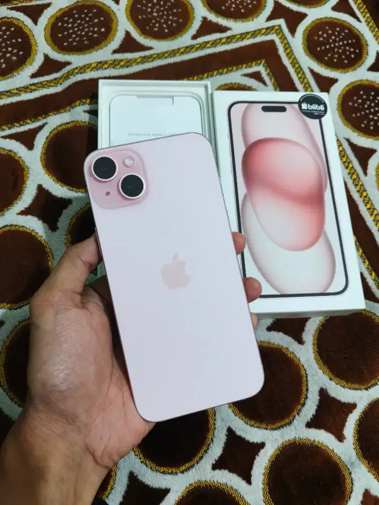 Iphone 15 plus 128gb Resmi Ibox