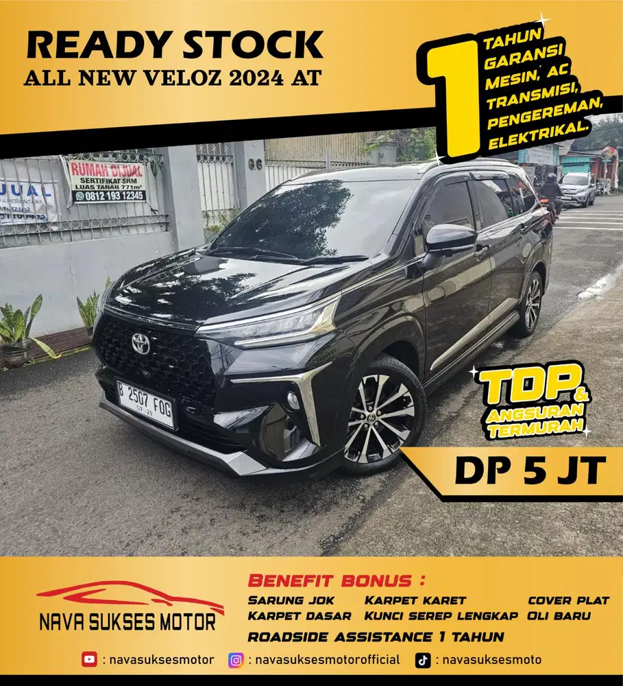 TDP 5 JUTA - ALL NEW VELOZ Q 2024