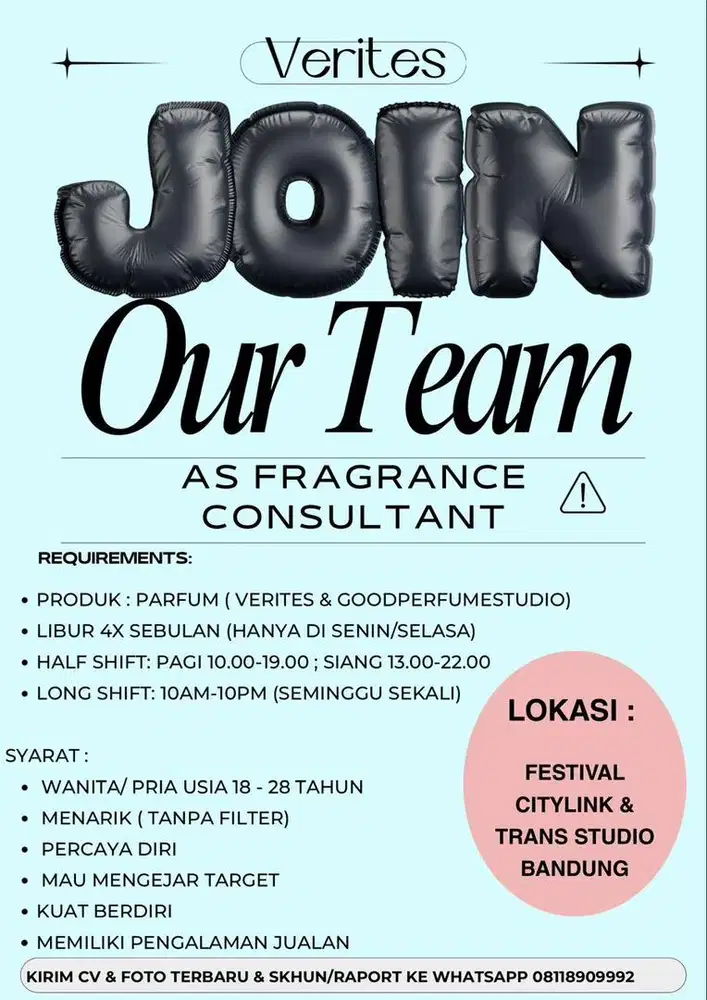 SPG/SPB Parfum Bandung