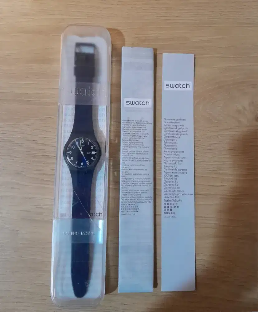 Swatch Sir Blue SO28N702 Ori Preloved