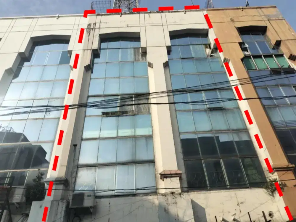 Di Jual Lelang Ruko 4 Lantai di Jl. Salemba Tengah Senen Jakarta Pusat