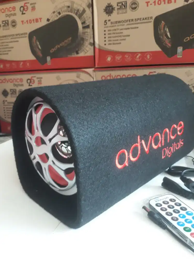 Speaker subwoofer advance 5IN T101BT BARU