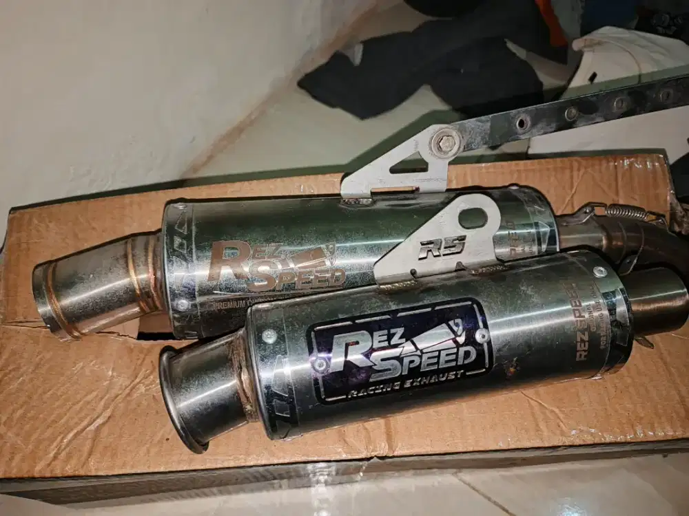 JUAL CEPAT KNALPOT RACING REZ SPEED, PNP di SCOOPY/BEAT