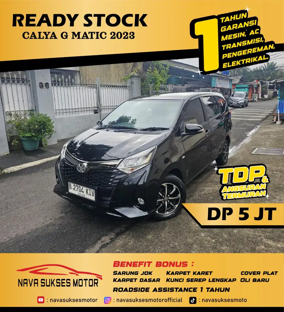 TDP 5 JUTA - CALYA G MATIC 2023