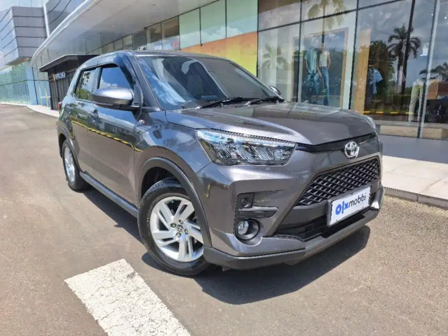 DP MURAH Toyota Raize 1.2 G One Tone Bensin-MT 2021 Abu-Abu CVOSB