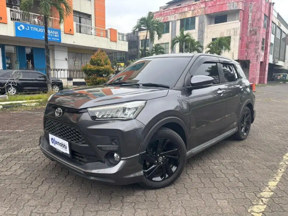 DP MURAH Toyota Raize 1.0 T GR SPORT One Tone Bensin-AT 2021 Abu CAJFD
