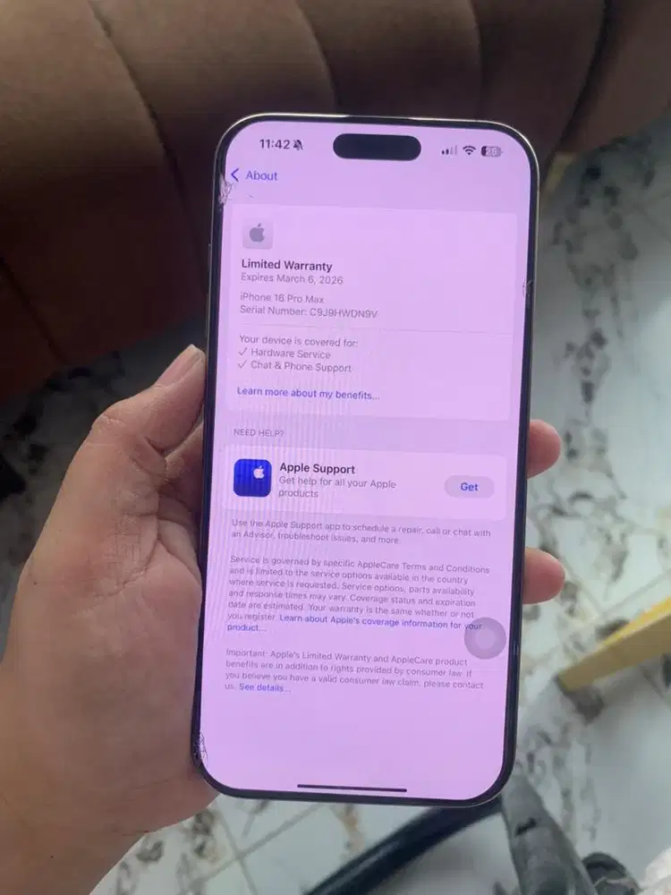 iphone 16 promax 256gb inter belum daftar beacukai