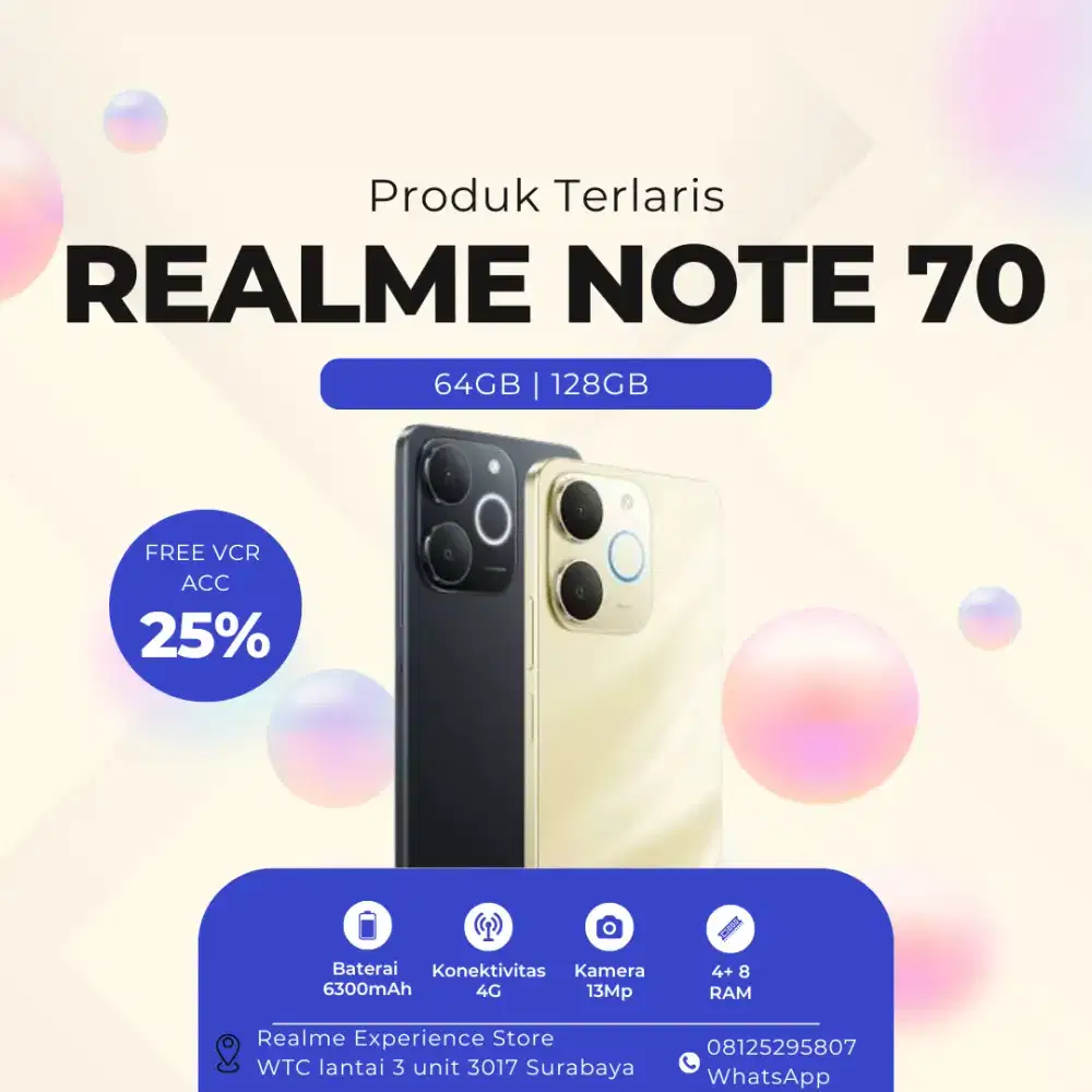 Realme Note 70 4 64
