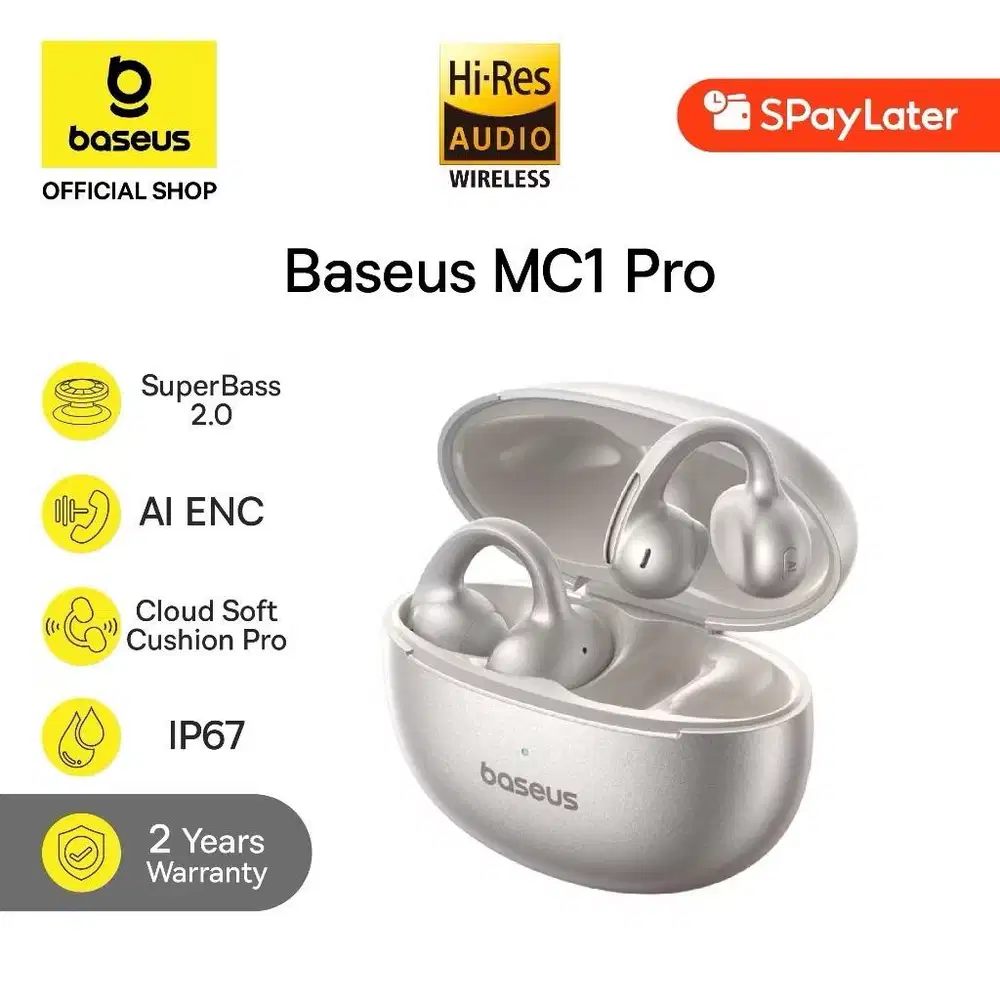 tws baseus open ear