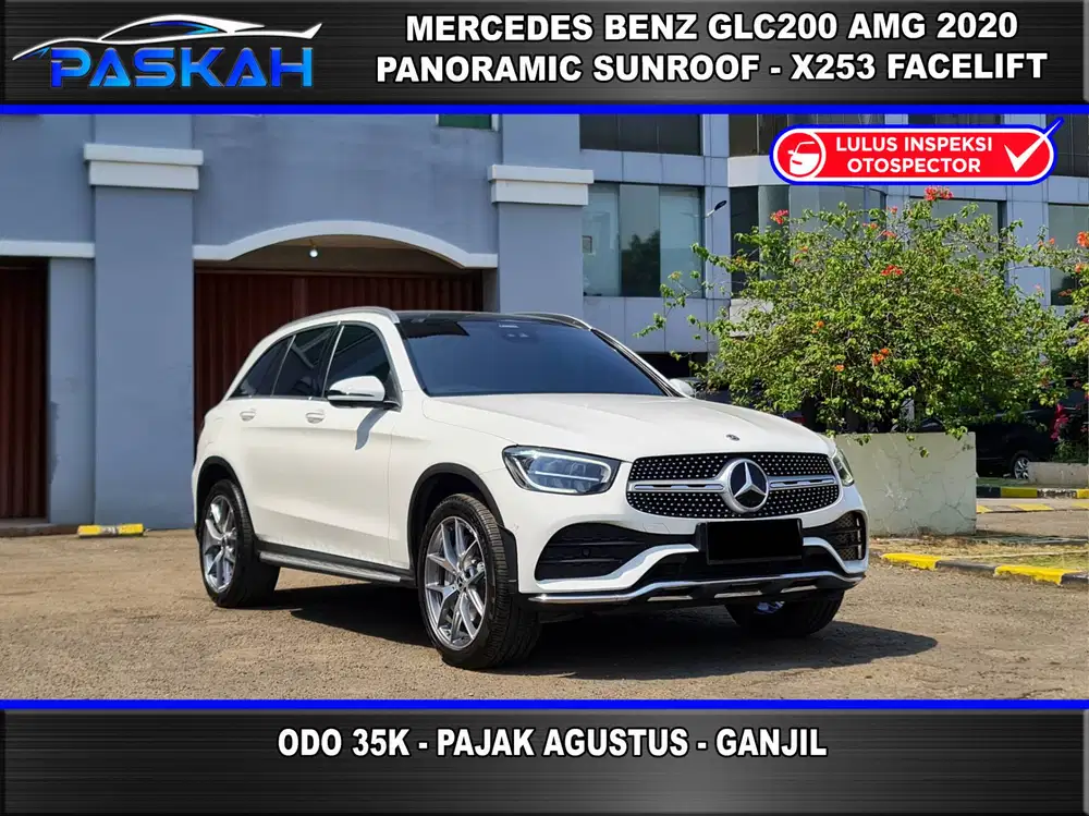 Facelift MERCEDES Benz GLC 200 AMG 2020 MERCY GLC200 AMG 2020 GENAP