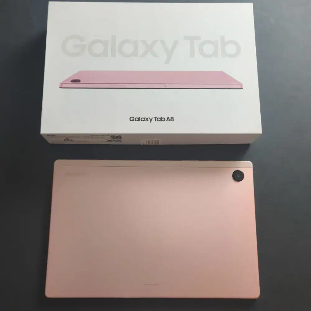 SAMSUNG GALAXY TAB A8 4/128GB PINK GOLD WIFI CELL EX GARANSI RESMI