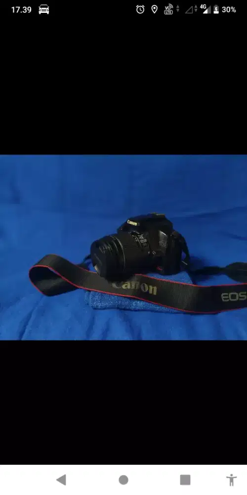 Jual kamera Canon 500D bekas pemakaian normal