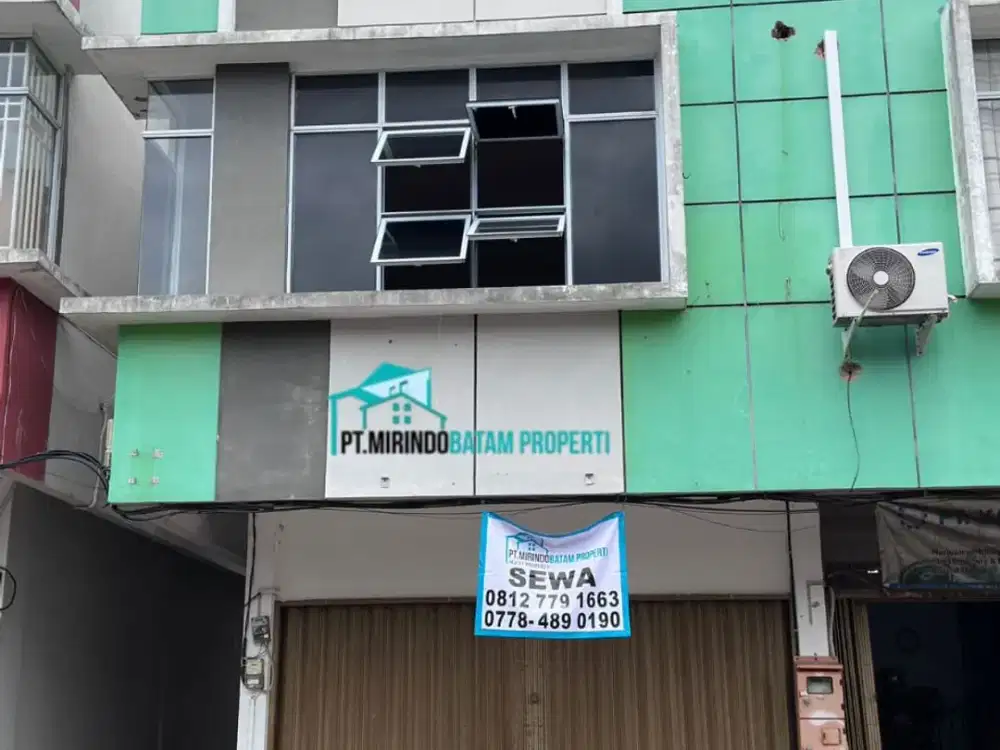 DISEWAKAN 25JUTA/TAHUN RUKO HOOK TENGAH TIBAN GRAND CITY