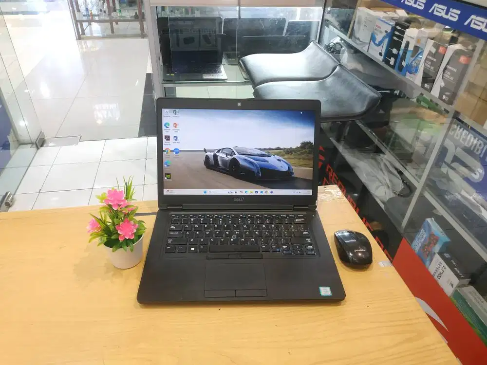 jual laptop kerja kantor dell latitude 5490 core i7 gen 8 ram 8gb
