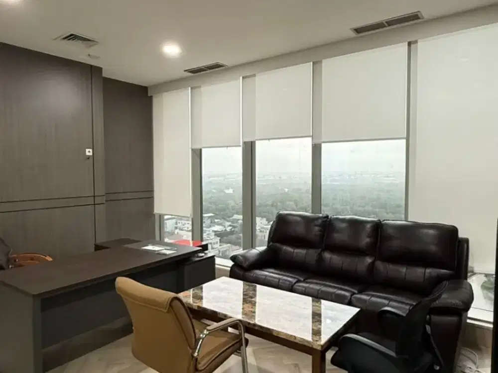 Gold Coast Office Pantai Indah Kapuk dengan pemandangan eksklusif laut, mangrove, dan kota