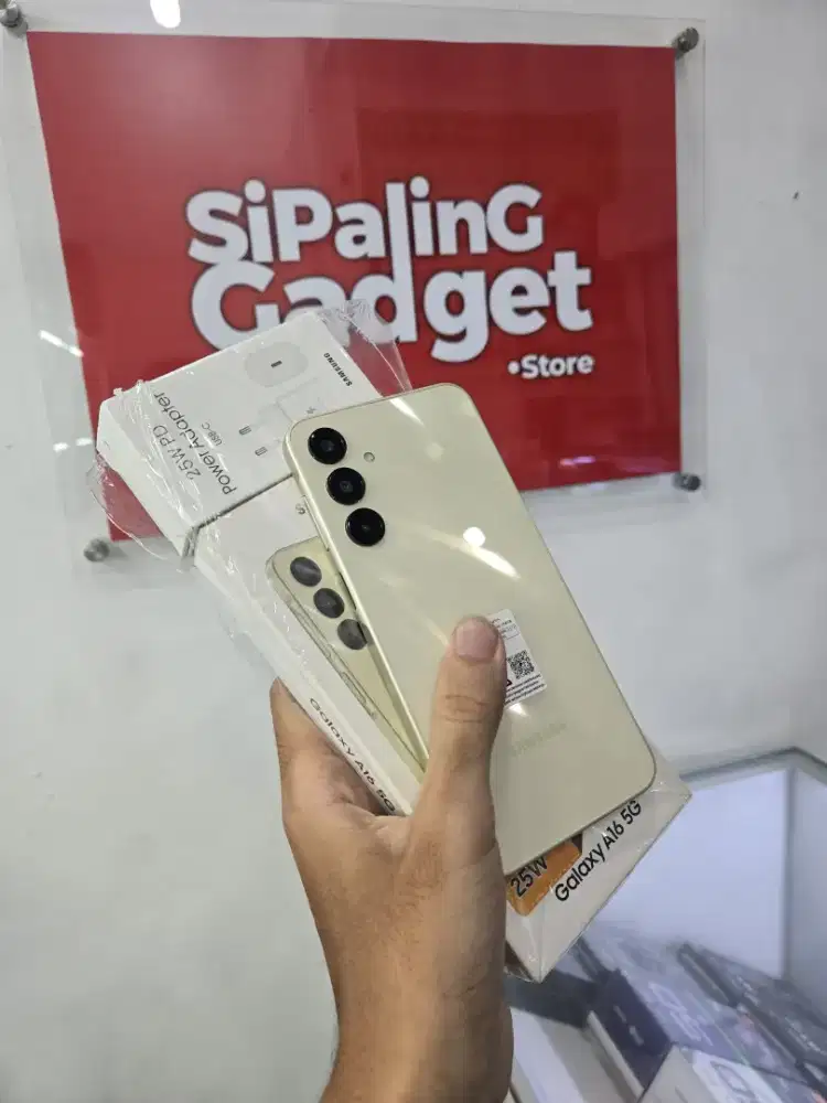 JUAL SAMSUNG A16 5G 8/256 SECOND LIKE NEW - FULSET