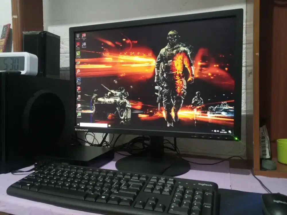 Mini pc gaming dell / intel core i5 6500t + ram 16gb ddr4 + Led 22