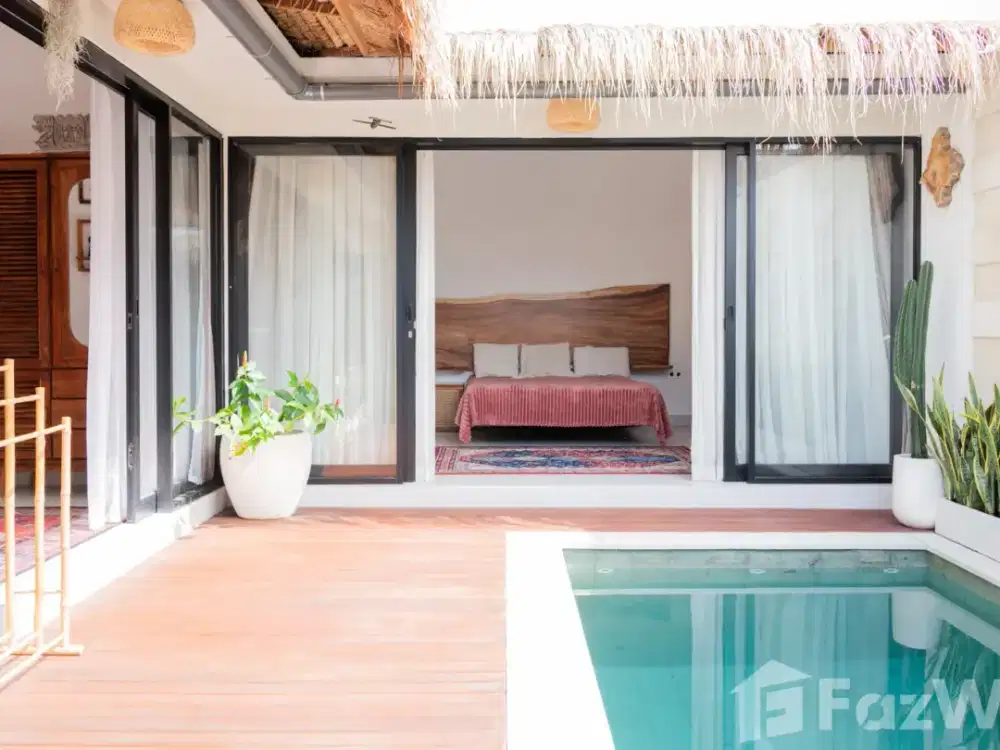 2 Bedrooms living museum villa for sale leasehold in Bali
