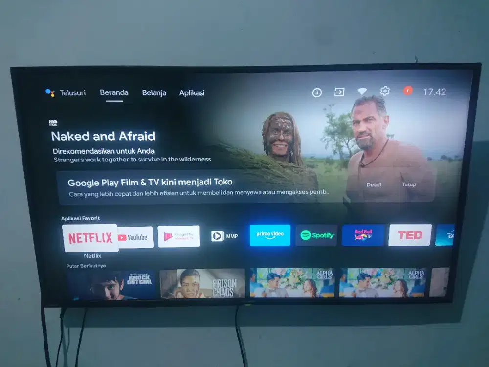 tv android sharp 42 inch