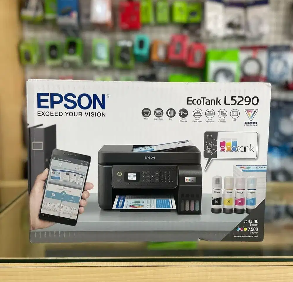 Kredit murah epson L5290 print scan copy wifi ADF