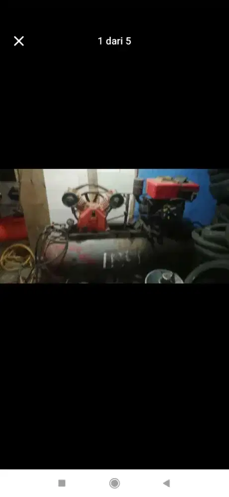 KOMPRESOR BESERTA ALAT TAMBAL BAN LENGKAP