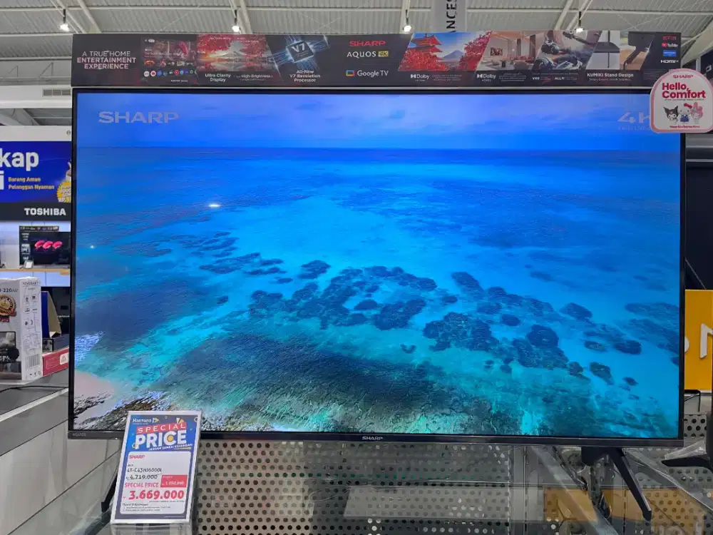 TV SHARP 43INC SPECIAL PRICE KREDIT TANPA RIBET
