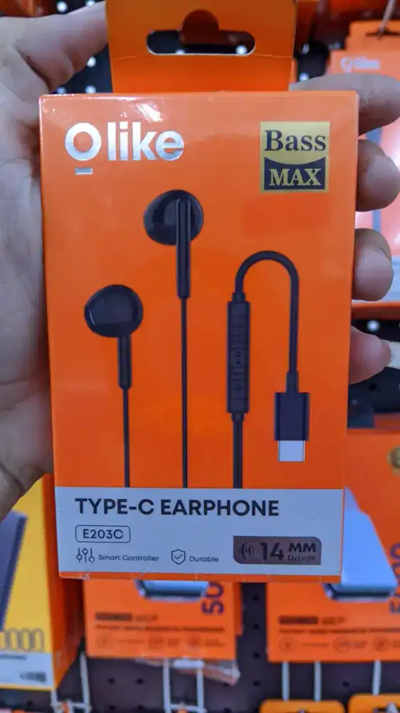 HANDSFREE TYPE-C INPUT OLIKE E203C