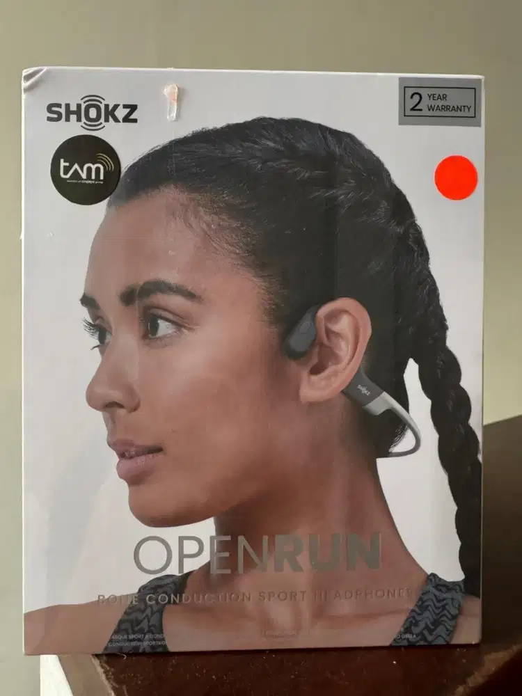 BARU SHOKZ OPENRUN GREY sport headphones