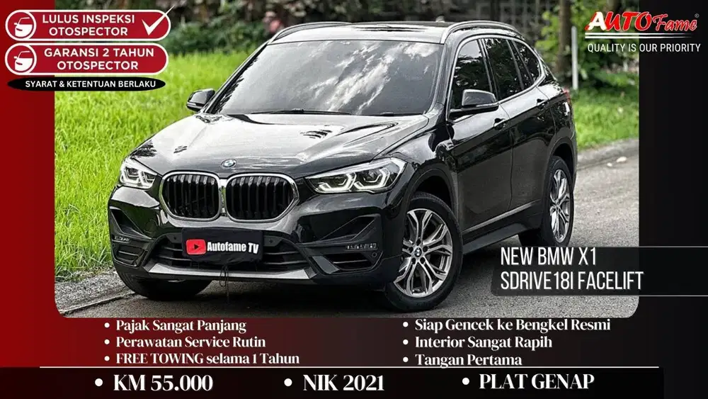 BMW X1 sDrive18i Facelift Electric Seats NIK 2021