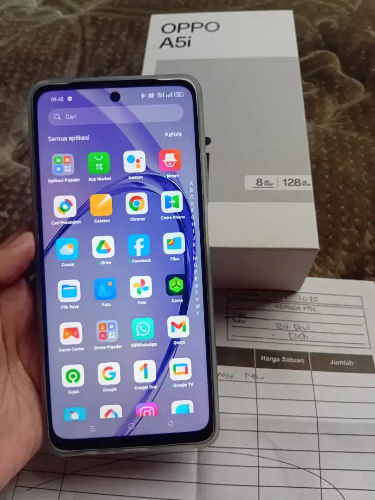 OPPO A5i Fullset. Ram 4+4/128