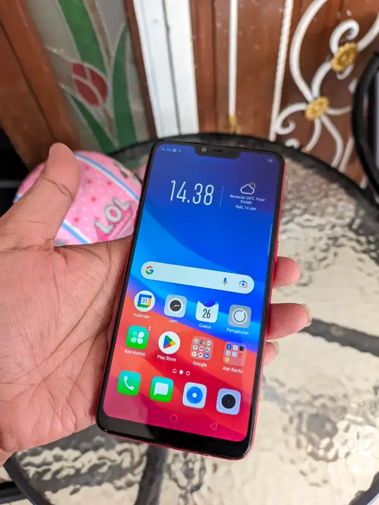Oppo a3s 2/16 merah