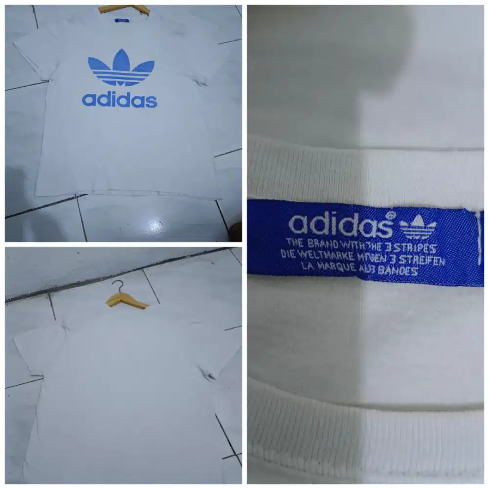 Kaos Adidas bunga