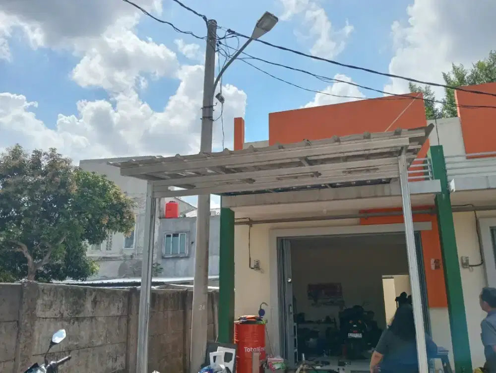 Kanopi bajringan polos