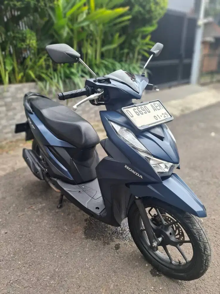 Honda Beat Deluxe ISS 2024 KM Rendah SIAP PAKAI Pajak Panjang
