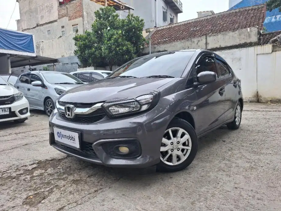 DP MURAH Honda Brio Satya 1.2 E Bensin-AT 2021 Abu CAJED