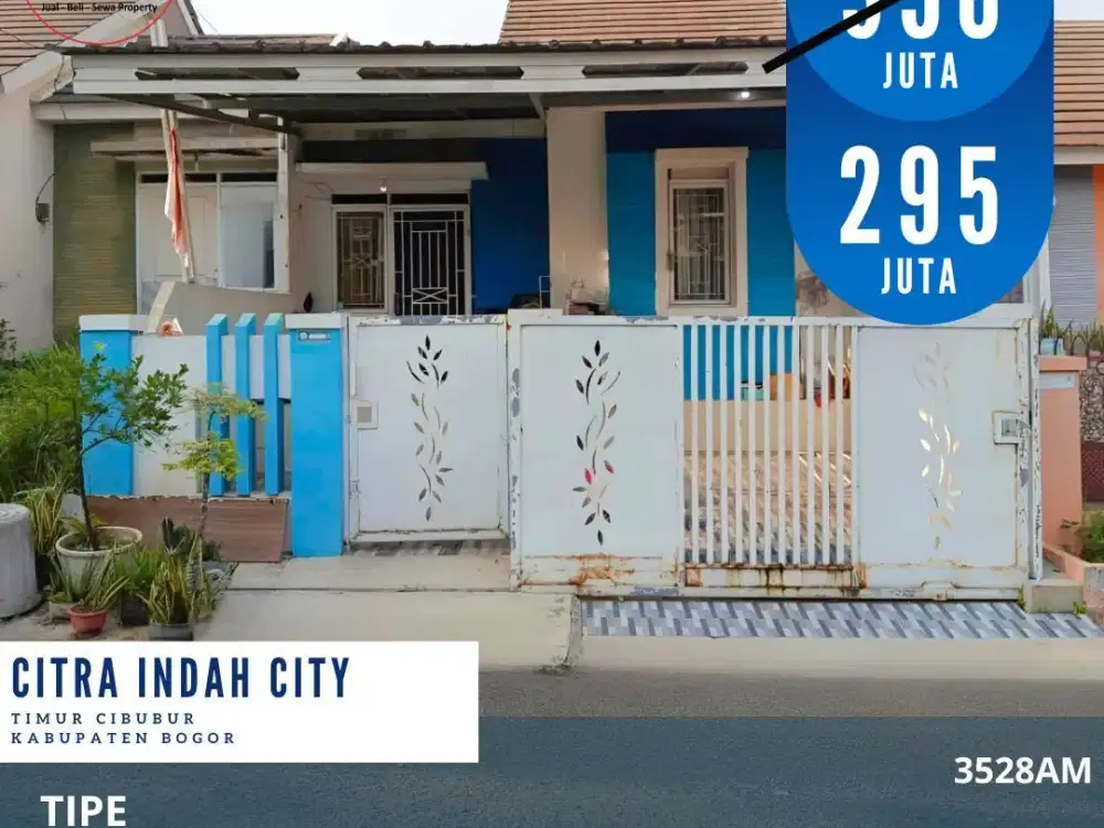 Rumah Murah Tipe 90 Turun Harga Full Renovasi 3528AM
