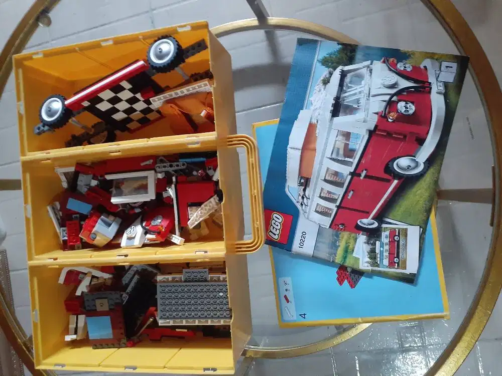 LEGO Volkswagen T1 Camper Van 10220 BONUS Tongkat Sihir Harry Potter