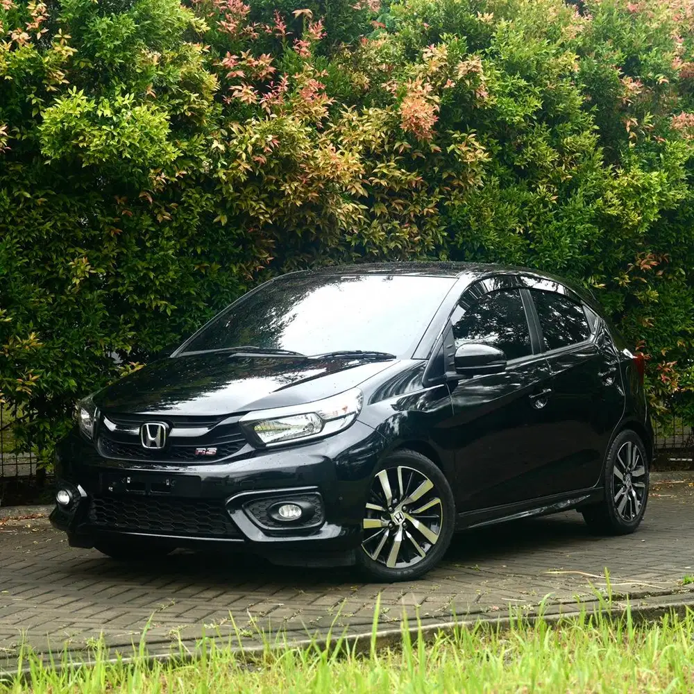CASH Termurah Honda Brio RS 1.2 AT Matic 2021 Hitam Murah BU low odo