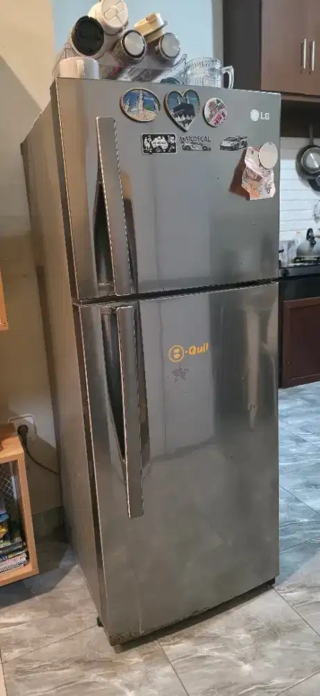 Kulkas LG angkut sendiri ya