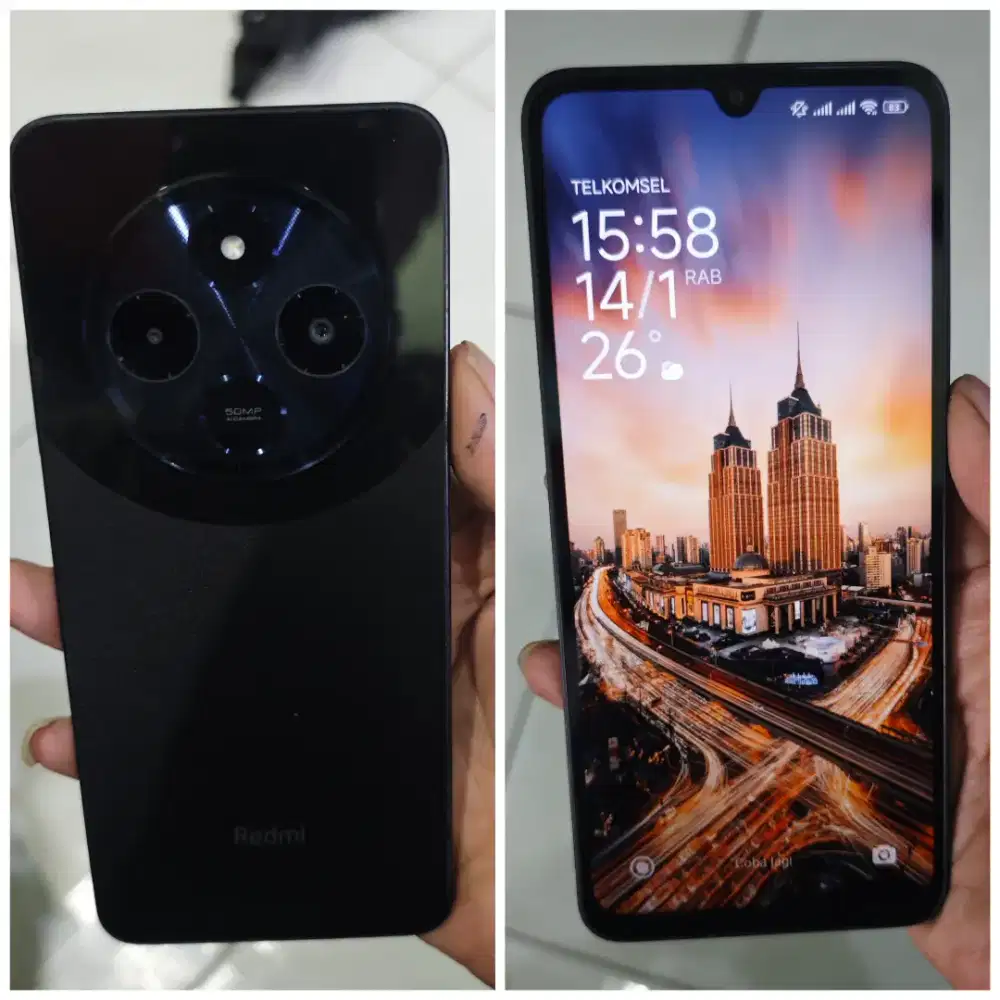 REDMI 14C 6/128 NFC normal gres blm pernah service