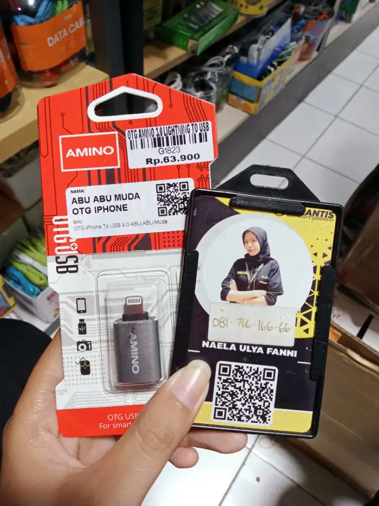 OTG AMINO 3.0 LIGHTING TO USB| ATLANTIS DAHSYAT