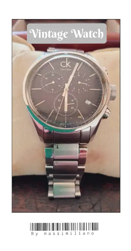 Jam Tangan Kuno Calvin Klein ( Old Fashioned )