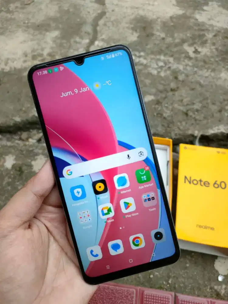 Realme Note 60 ram 4+4/64