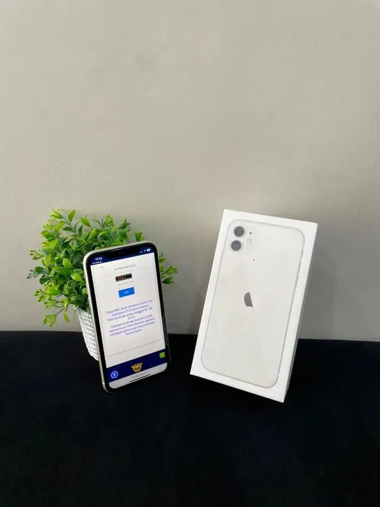 IPhone 11 256GB White mulus Fullset BH 89% 3Utool 98 Bea Cukai