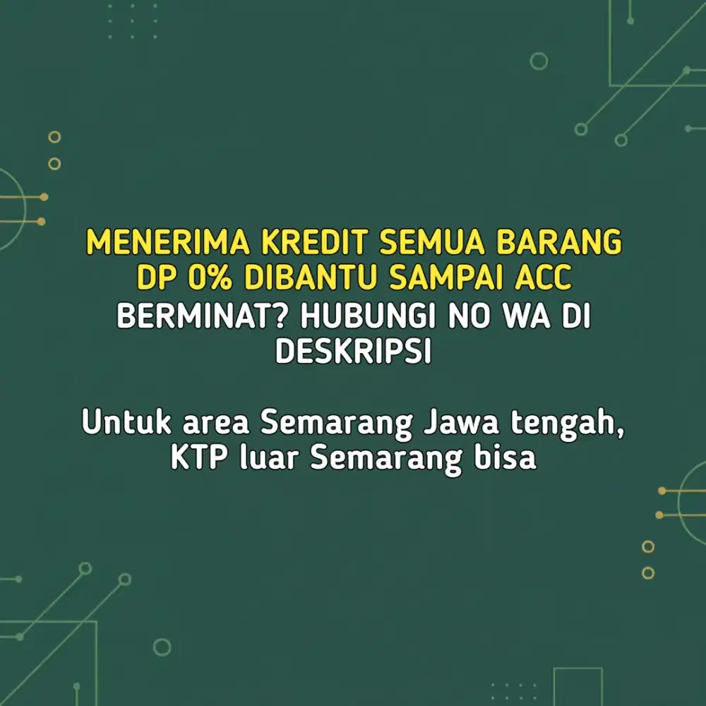 KREDIT KULKAS & FREEZER TANPA DP