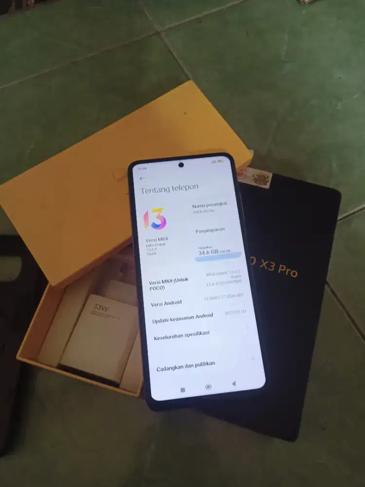 Poco X3 Pro RAM 8+3/256, Snapdragon 860, Refresh rate 120hz, normal
