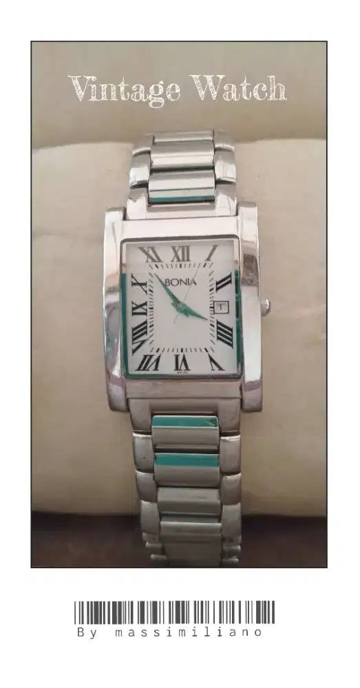 Jam Tangan Pria Vintage Watch  Bonia