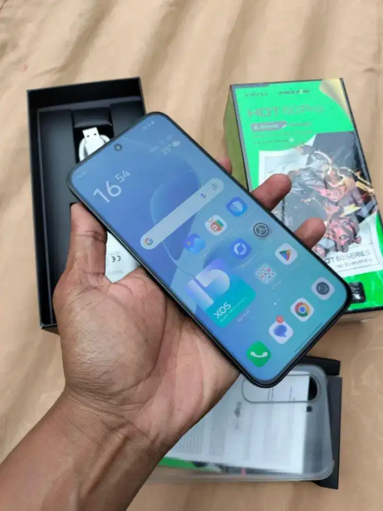 Infinix Hot 60 Pro 8/256gb Sleek Black Mulus total